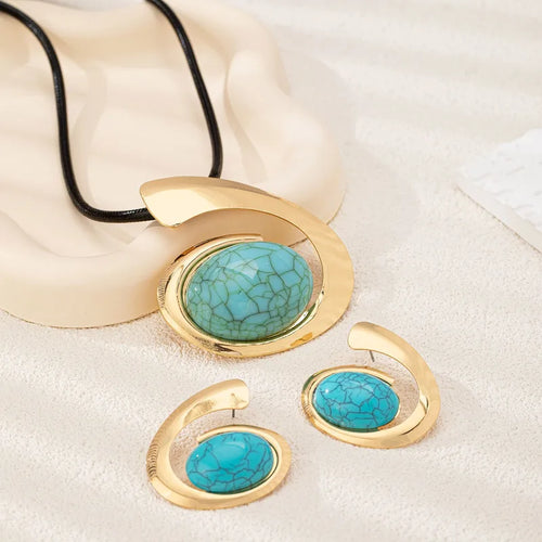 Azure Stone Harmony Necklace